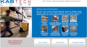 Industrial Design/Build | Inplant Office System | Sound Stopper  Enclosures| Barrier Rails | Guard Posts | Lista Storage | Ergonomic Mats | Industrial Safety Mats | Industrial Storage and Shelving | KAB Tech
